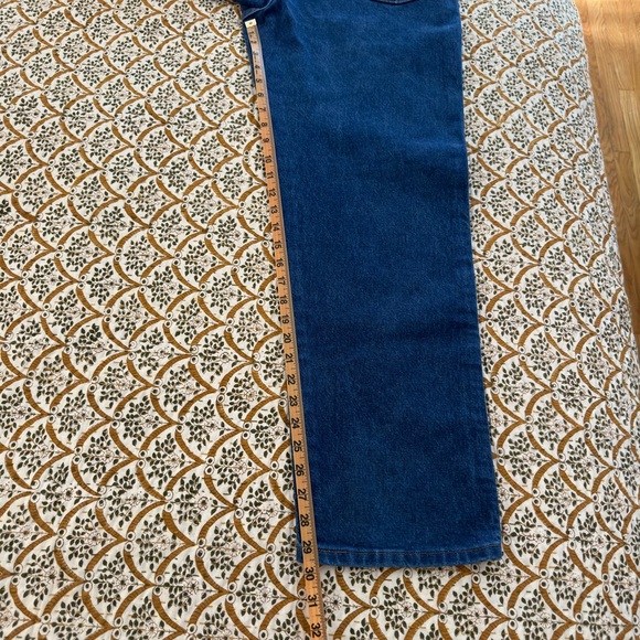 Vintage Dark Wash Wrangler Cowboy Cut Jeans 34x30 - Picture 4 of 8